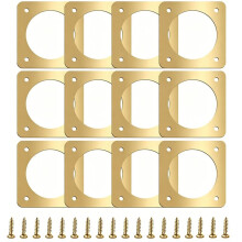 12 Stuks Vogelhuisjesbeschermers met Opening, Vervanging voor Vogelhuisjes voor de Oostelijke Blauwborst (Binnendiameter 1 1/2 Inch)