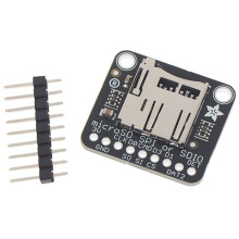 4682 Adafruit MicroSD-Kaart Breakoutmodule - SPI/SDIO 3V-Uitbreidingskaart voor Flashgeheugen voor Elektronische Projecten