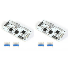 2 Set Duplex MMDVM Hotspot Board UHF VHF Built-in Antenna Support P25 DMR YSF Digital Voice for Raspberry Pi Zero W 0W