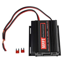 15A 550W MPPT Solar Controller Booster 12V-50V Input Booster 24-88V Charger for OLED LCD Display Solar Boost Controller