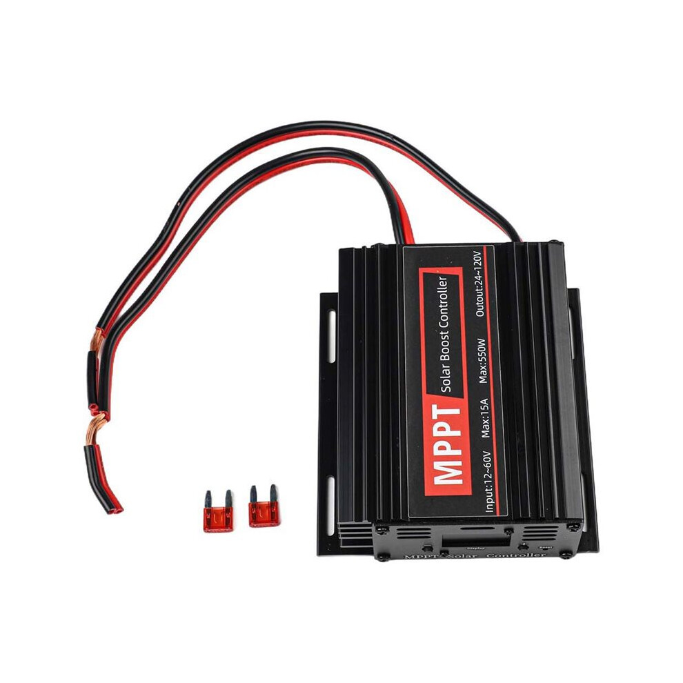 15A 550W Mppt Solar Controller Booster 12V-50V Input Booster 24-88V Charger For Oled Lcd Display Solar Boost Controller 4711704465854