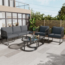 Outdoor Patio&Backyard Furniture Garden Lounge Set