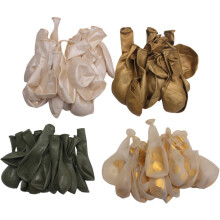 1 Set Palloncini Eucalipto Perla Oro Bianca Coriandoli Palloncino Matrimonio Baby Shower Verde Oliva Decorazioni per Feste di Compleanno