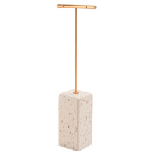 Metallörhänge Smycken Display Gips  Organizer Örhänge Smycken Display Stand Hård Display Stand Hållare - B
