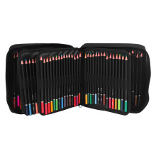 Farbe Stifte Set mit 120 Farben mit ReißVerschluss Etui für KüNstler AnfäNger, Nummerierter Bleistift für Professionelles Zeichnen