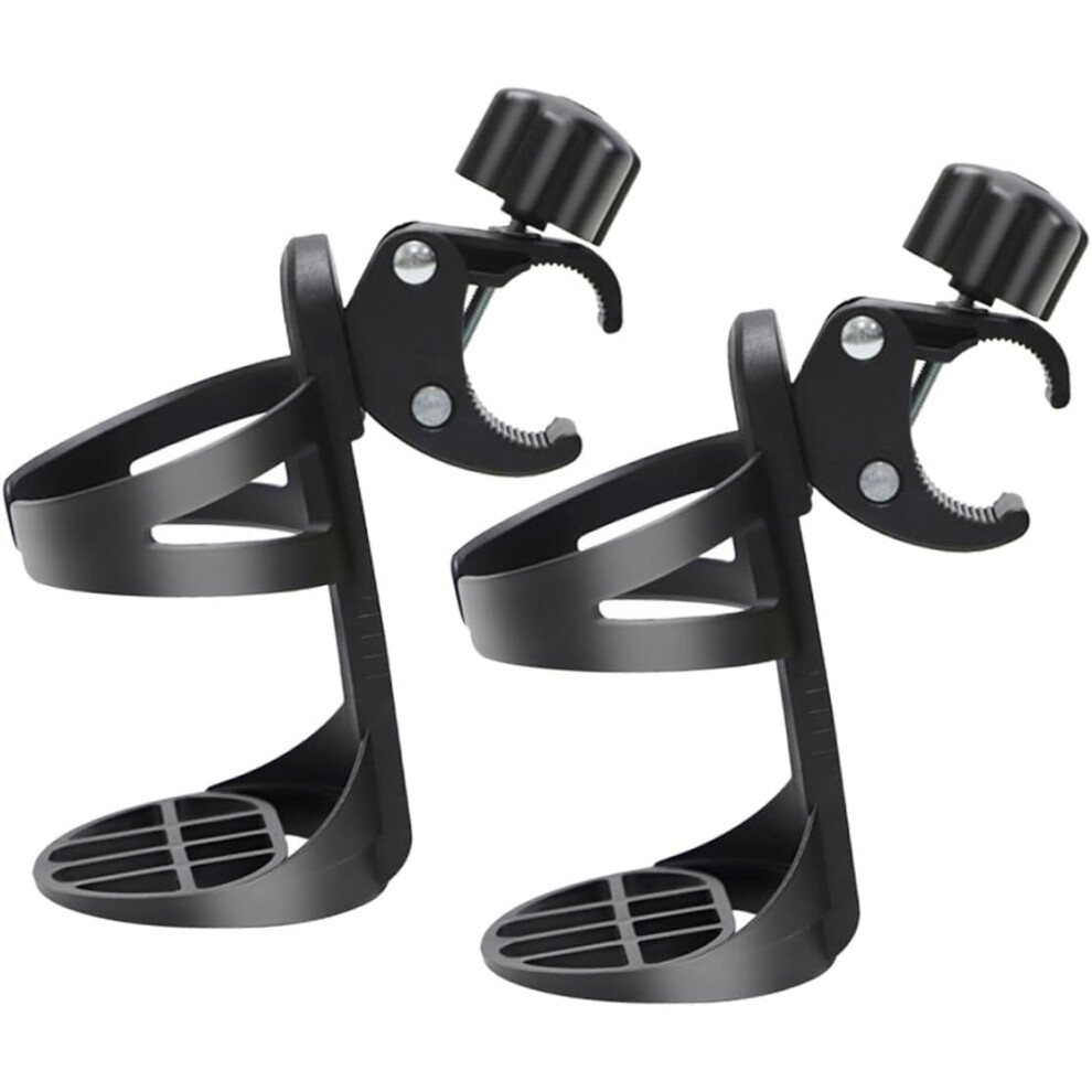 Hkhbjs 2Pcs Cup Holder Wheelchair Scooter Adult Mobility Cart Cup Holder Bracket For Bike Outdoor Use Stroller