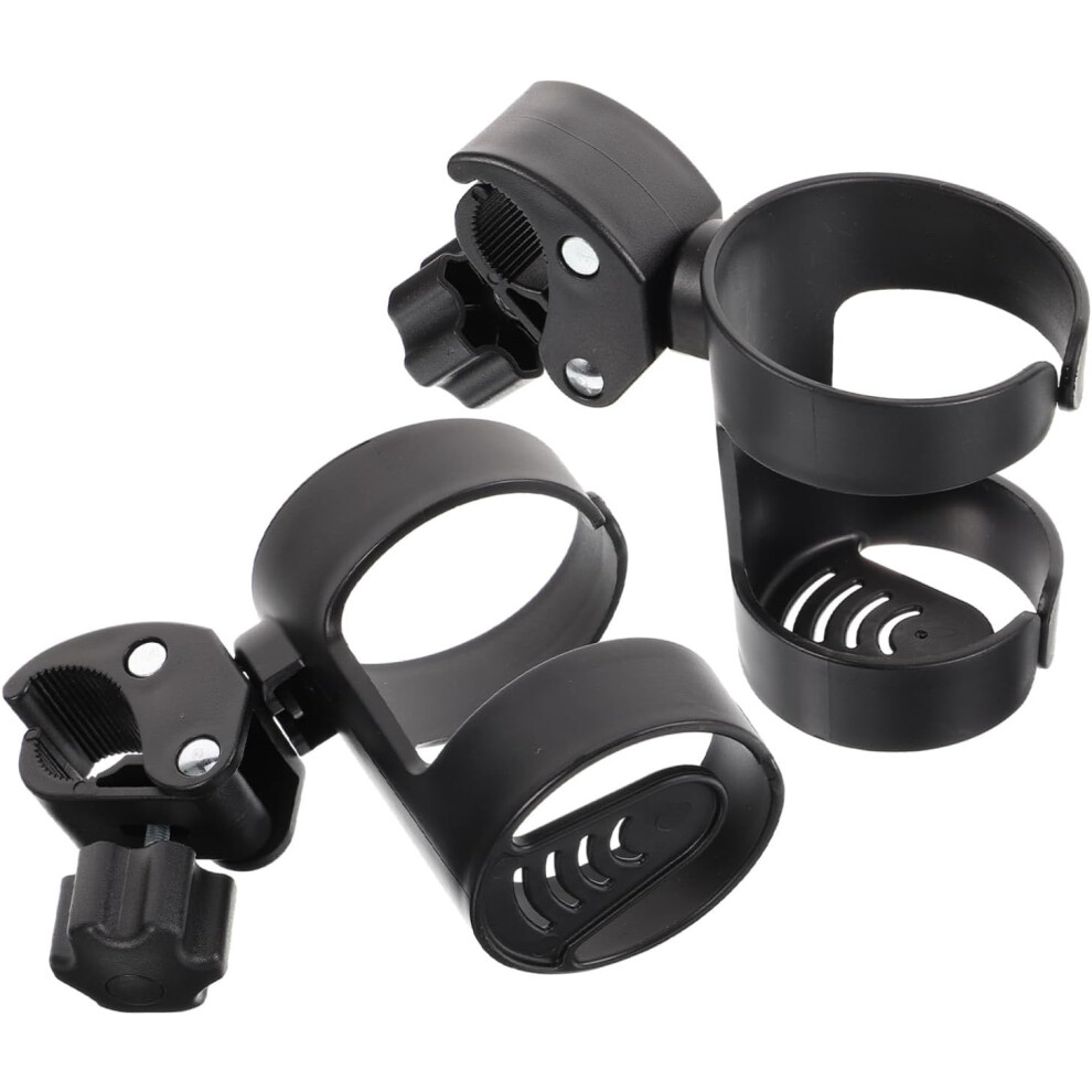 Hkhbjs 2Pcs Adjustable Angle Cup Holder For Wheelchair Walker Stroller Portable Drink Holder