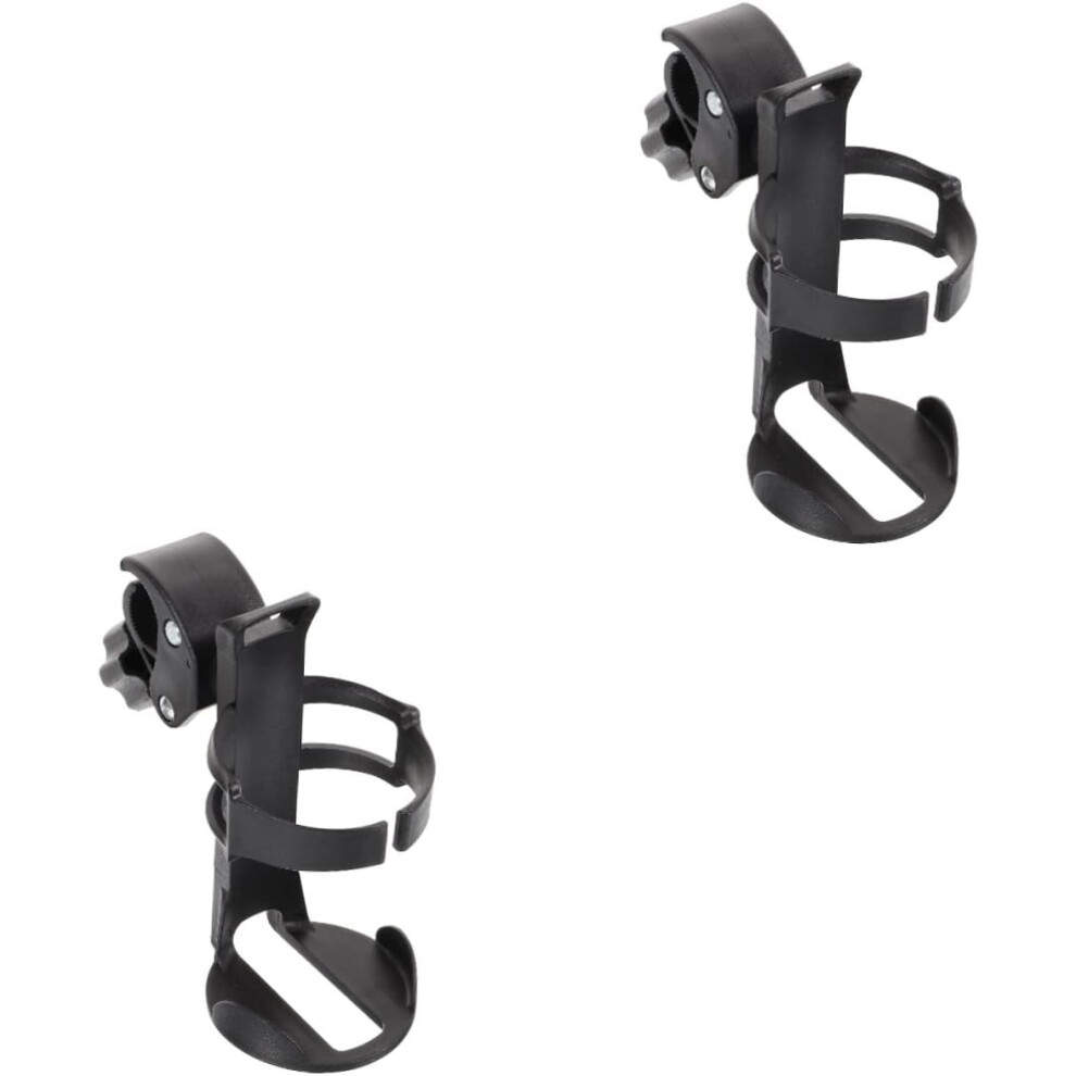 Hkhbjs 2Pcs Stroller Cup Holder Cup Holder For Walker Bike And Stroller Detachable Design Convenient