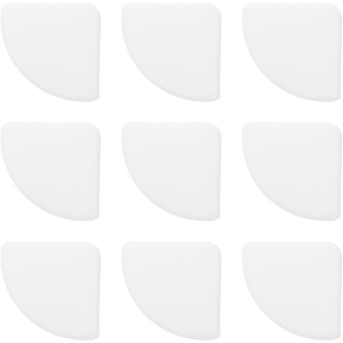 50pcs White Plastic Table Corner Guards with Impact Protection and Versatile Fit