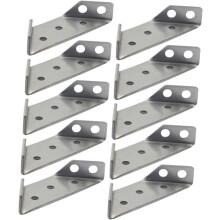 6 porta bacchette in ceramica con design a panda, superficie liscia antiscivolo, eleganti cuscinetti per bacchette neri