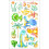 Dinosaur Pattern Wall Decal 1 Sheet Removable PVC Sticker No Bad Smell Decorative 1