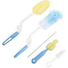 spazzole per la pulizia di bottiglie, spugna con manico lungo, per uso domestico.