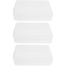 3pcs algodão bola titular caixas de armazenamento plástico design portátil uso multifuncional para o sono e descanso