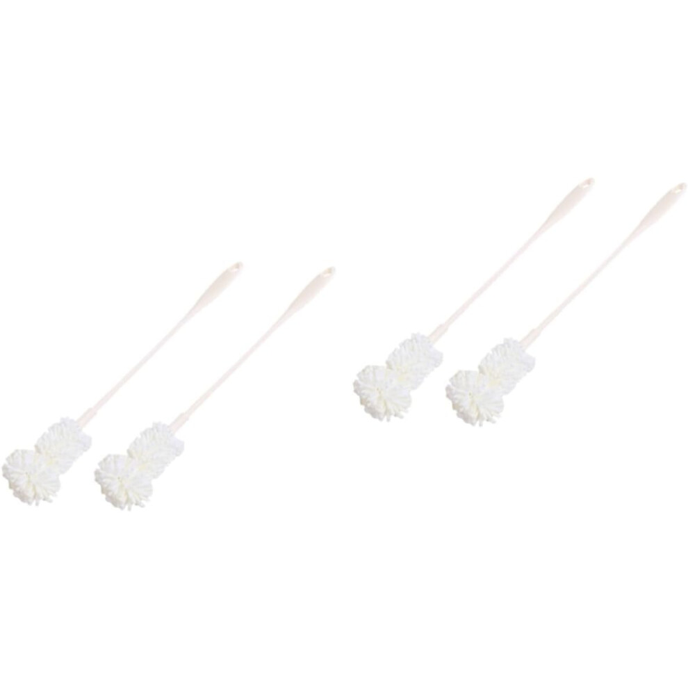 4Pcs Long Cup Bottle Cleaner Sponge Cup Brush For Kitchen Cleaning Feeding Bottle Scrubber For Cleaning Hkhbjs