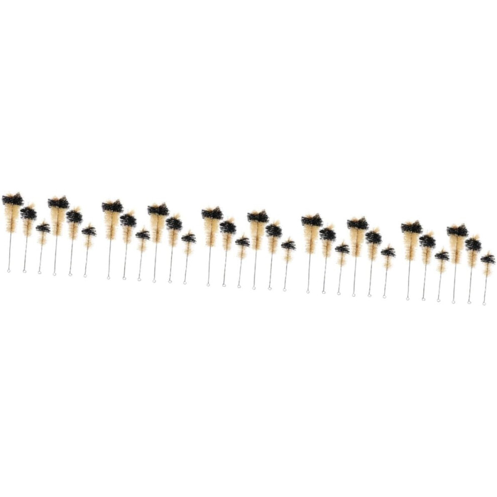 30Pcs Flask Cleaning Brush Iron Handle For Labs Bottle Cleaning Brush For Labs Hkhbjs