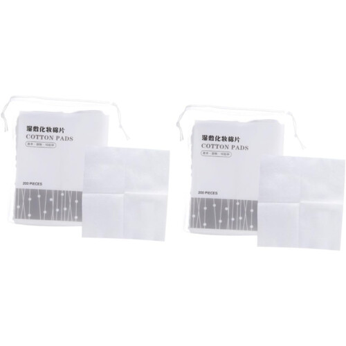 2pcs Makeup Cotton Pads Hydropathic Compress Facial Pads