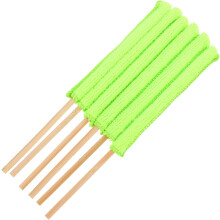 Set di 6 pezzi composto da bastoncino e panno per la pulizia con fodero in fibra, spazzola multifunzionale per la pulizia domestica.