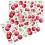 Peel and Stick Cherry Wall Sticker Set PVC DIY Wall Decal with Delicate Pattern 1