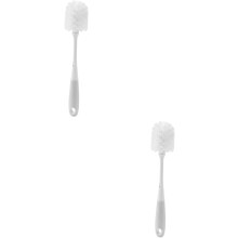 2pcs Reusable Cleaning Brush for Water Bottle Ergonomic Long Handle Household Bottle