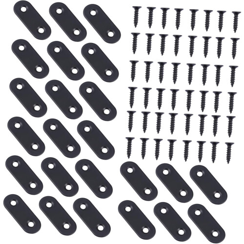 72pcs Stainless Bracket Corner Shelf Bracket Fixing Fitting Furniture Angle Fitting Shelf Support
