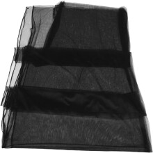 Mosquitera portátil para exteriores, ideal para acampar y usar en el porche, de poliéster negro.