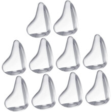10 selbstklebende Silikon-Eckenschützer für Tische – abnehmbarer Kinderschutz für Babymöbel