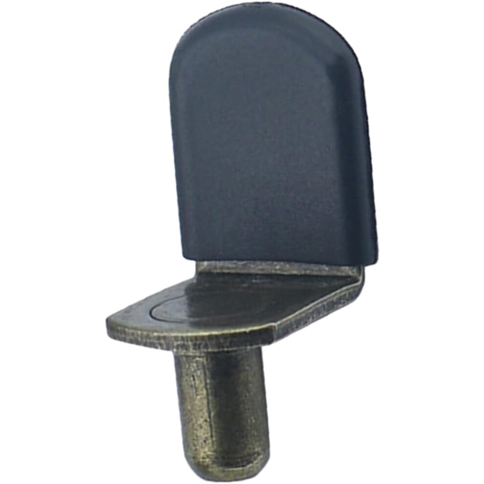 50Pcs Steel Right Angle Brackets Shelf Bracket For Corner Cabinet Shape Connector Cover Bronze Hkhbjs