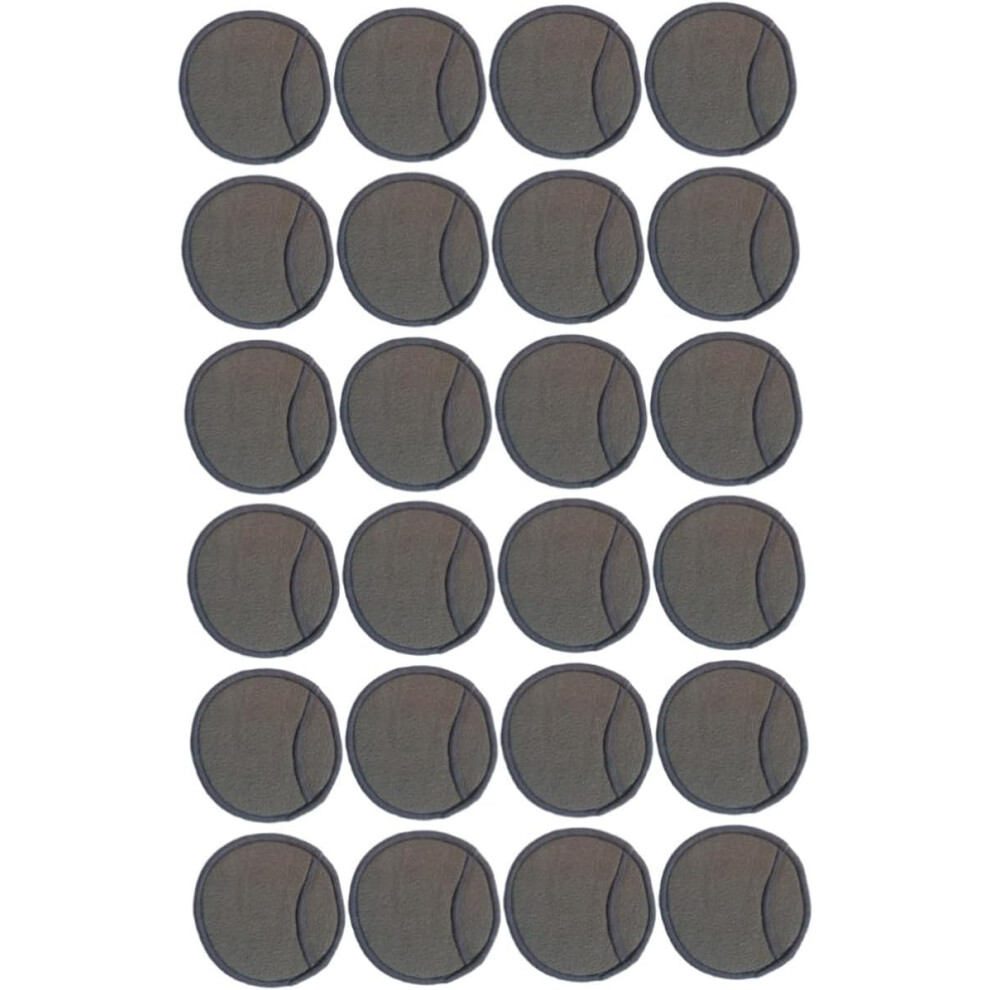 Hkhbjs 24Pcs Bamboo Fiber Makeup Remover Pads Reusable Facial Cleansing Wipes