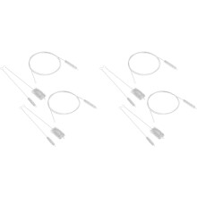 Set di 12 spazzole multifunzione per la pulizia di bottiglie, provette e bollitori, in nylon.