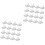 80pcs Outlet Cover Electric Plug Protector for Safety Outlet Plug Covers Corner Protector Guards 1