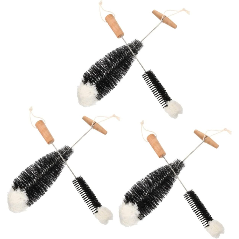 6Pcs Long Bottle Cleaner Feeding Bottle Brush Multi Functional Cleaning Brush Hkhbjs