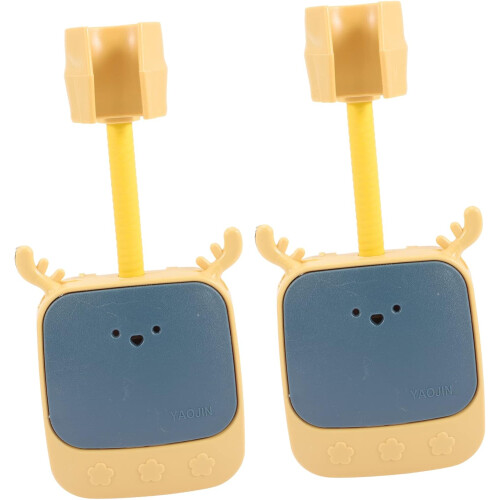 2pcs Adjustable Adhesive Holder Handheld Bracket for Bathroom Wall Easy Install Holder for