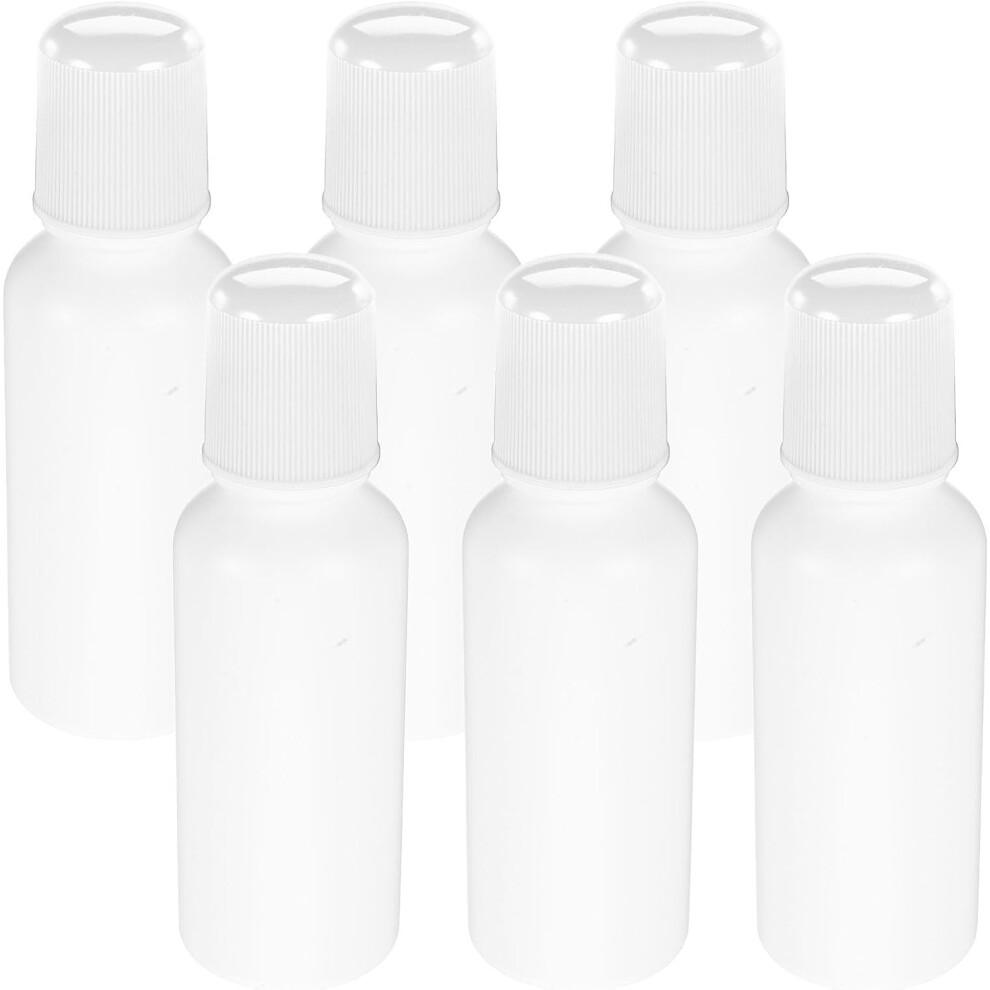 Hkhbjs 6Pcs Refillable Small Applicator Bottles Nonwovens Head Liquid Dispensing
