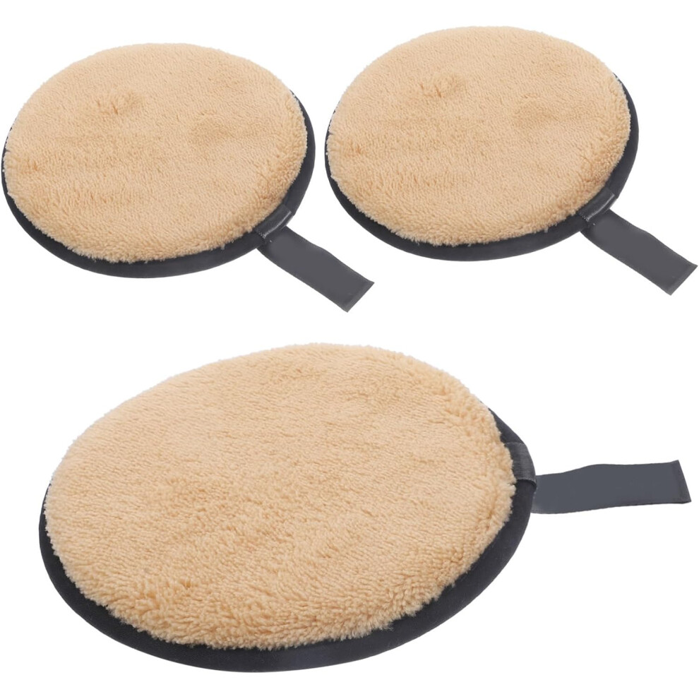 Hkhbjs 3Pcs Reusable Makeup Remover Pads Soft Dual-Sided Facial Cleaning