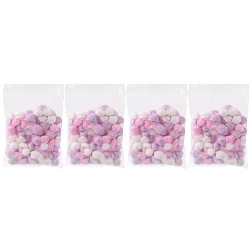 Hkhbjs 4Packs Armor Remover Cotton Balls For Nail Polish Removal Absorbent Cotton Balls