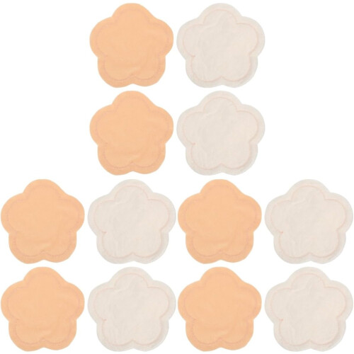 6 paia di coppette assorbilatte lavabili per donne, riutilizzabili e comode per l'allattamento.