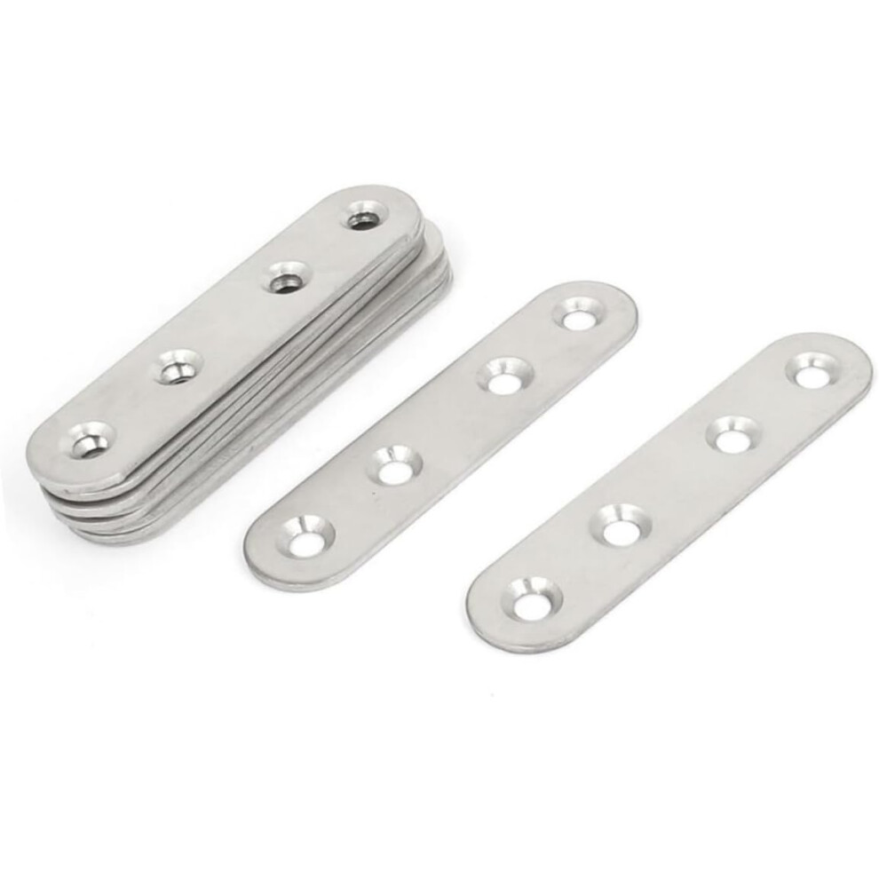 10Pcs Stainless Steel Flat Straight Repair Mending Plate For Corner Brace Fixing Plate For Drywall Repair Hkhbjs