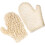 2er-Set Peelinghandschuhe aus natürlichem Sisal 1