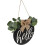 Creative Hello Board Decor Wooden Door Pendant Lightweight 1