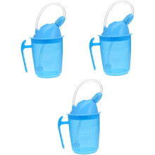 3er-Pack Genesungsbecher für behinderte Patienten, Verschüttete Becher für Erwachsene und Senioren