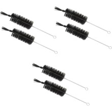 6 cepillos de nailon para limpiar tubos de ensayo, botellas y hervidores, multifuncionales, para uso doméstico.
