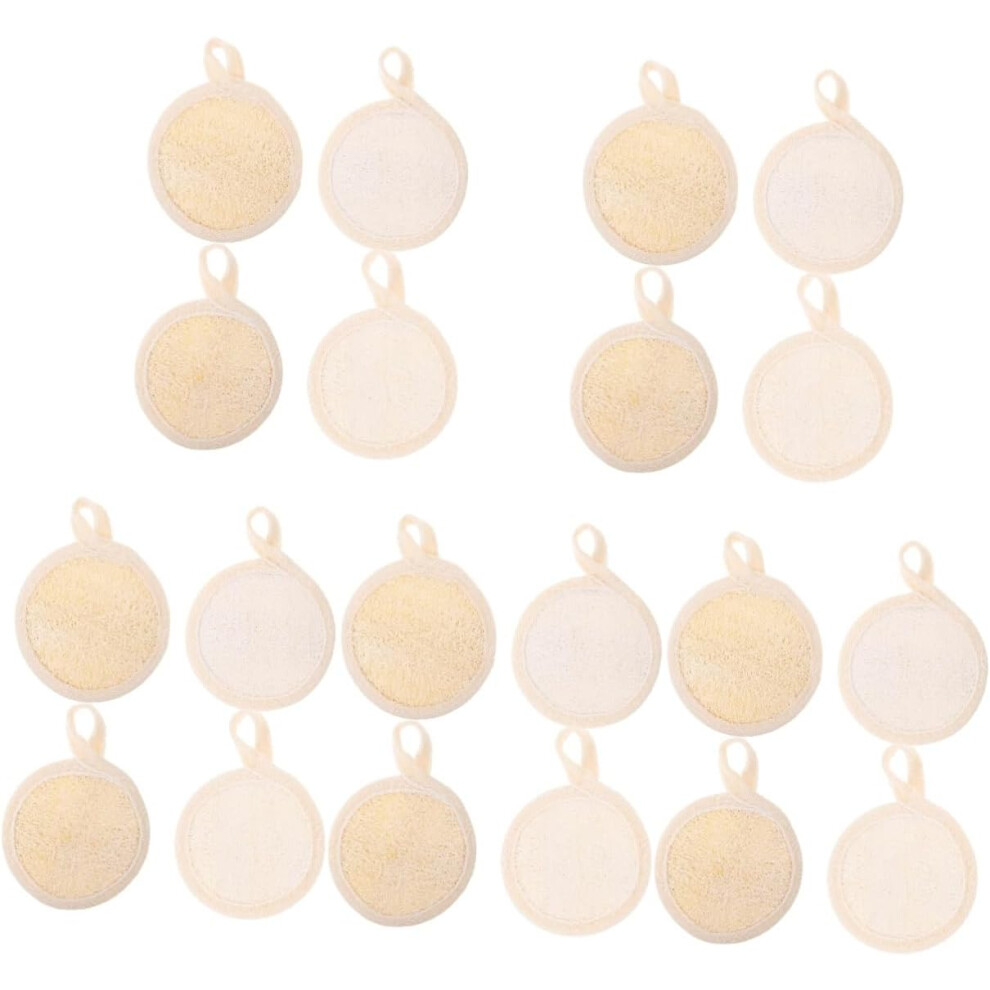 Hkhbjs 20Pcs Exfoliating Face Scrub Pad Facial Loofah Scrubber For Women Face Exfoliator