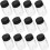 Water Ladle Set Random Color 3pcs with Handle, Multi-Functional Kitchen Spoon Smooth Design 1