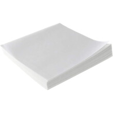 500 vellen stikstofvrij, hoogglanzend vierkant weegpapier 75x75 mm