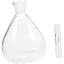 Glazen pycnometer, laboratoriumdichtheidsfles voor chemische opslag, glazen flessen voor laboratoriumgebruik
