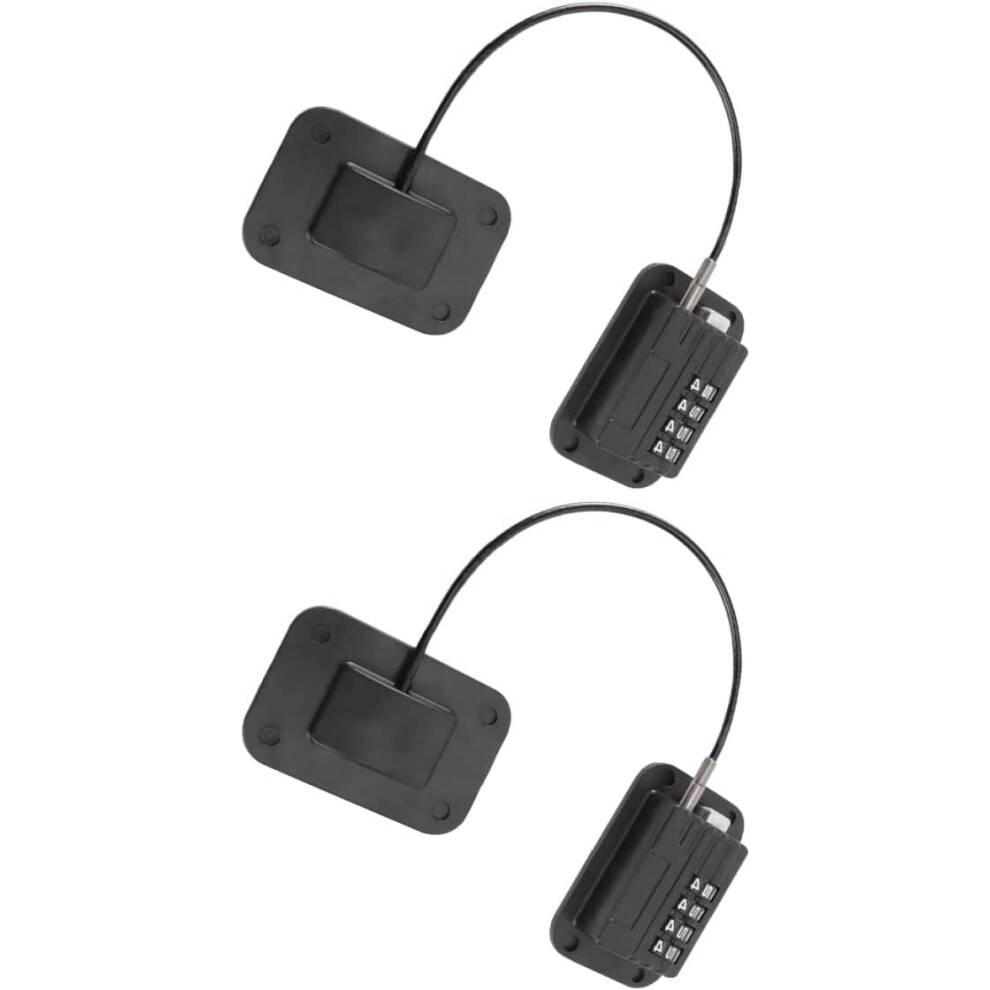 2Sets Childproof Refrigerator Locks For Fridge Freezer Doors Easy Application Safety Hkhbjs