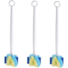 3pcs Sponge Bottle Cleaning Brush for Glass Mugs Long Design for Effortless Cleaning Home Kitchen Includes Brush