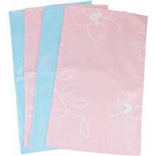 4pcs Cotton Pillow Cases Set Printed Pillow Covers with Dandelion and Pink Flower Patterns Soft Throw Covers