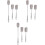 9pcs Long Handle Sponge Brush for Plastic Cup Cleaner Lengthened Handle Bottle Brush 1