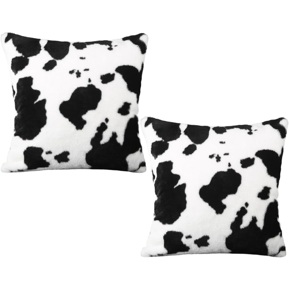 Hkhbjs 2Pcs Protective Pillowcase Cushion Covers 18X18inch Plush Comfortable Safe To Skin Fashionable